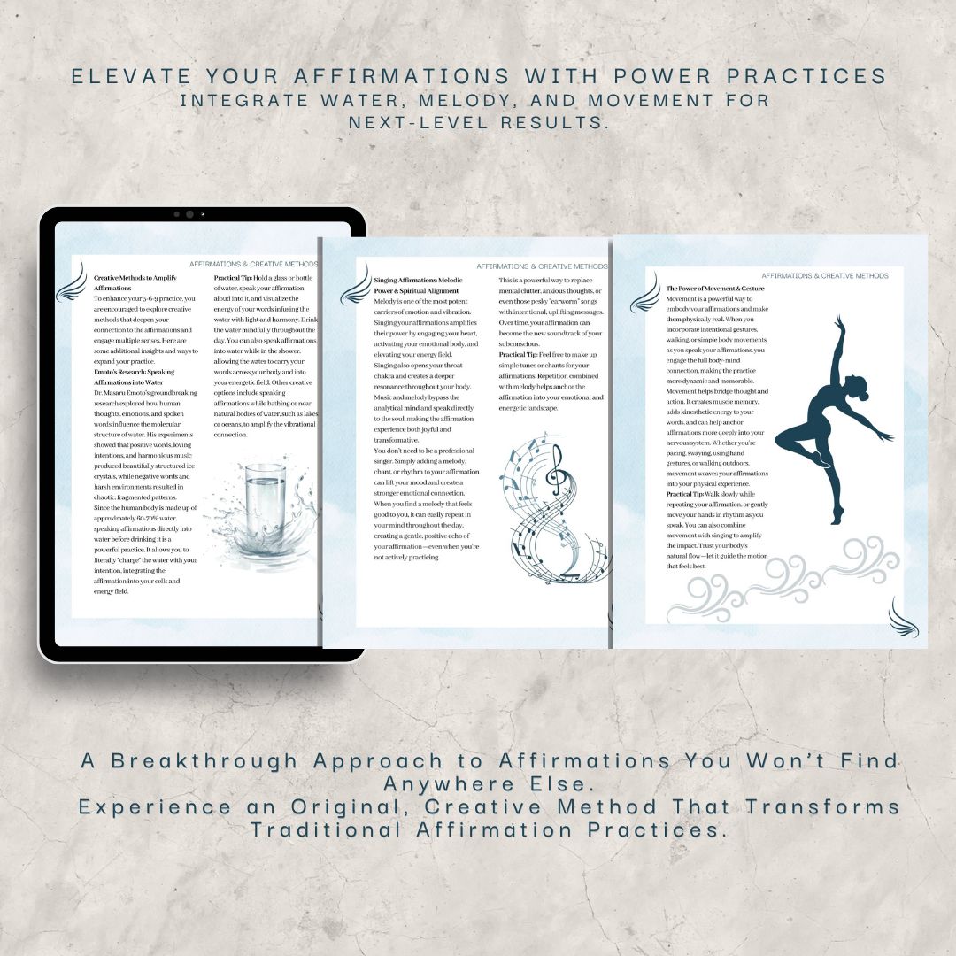 Breakthrough Blueprint: 3-6-9 Rhythmic Affirmation Guide & Journal