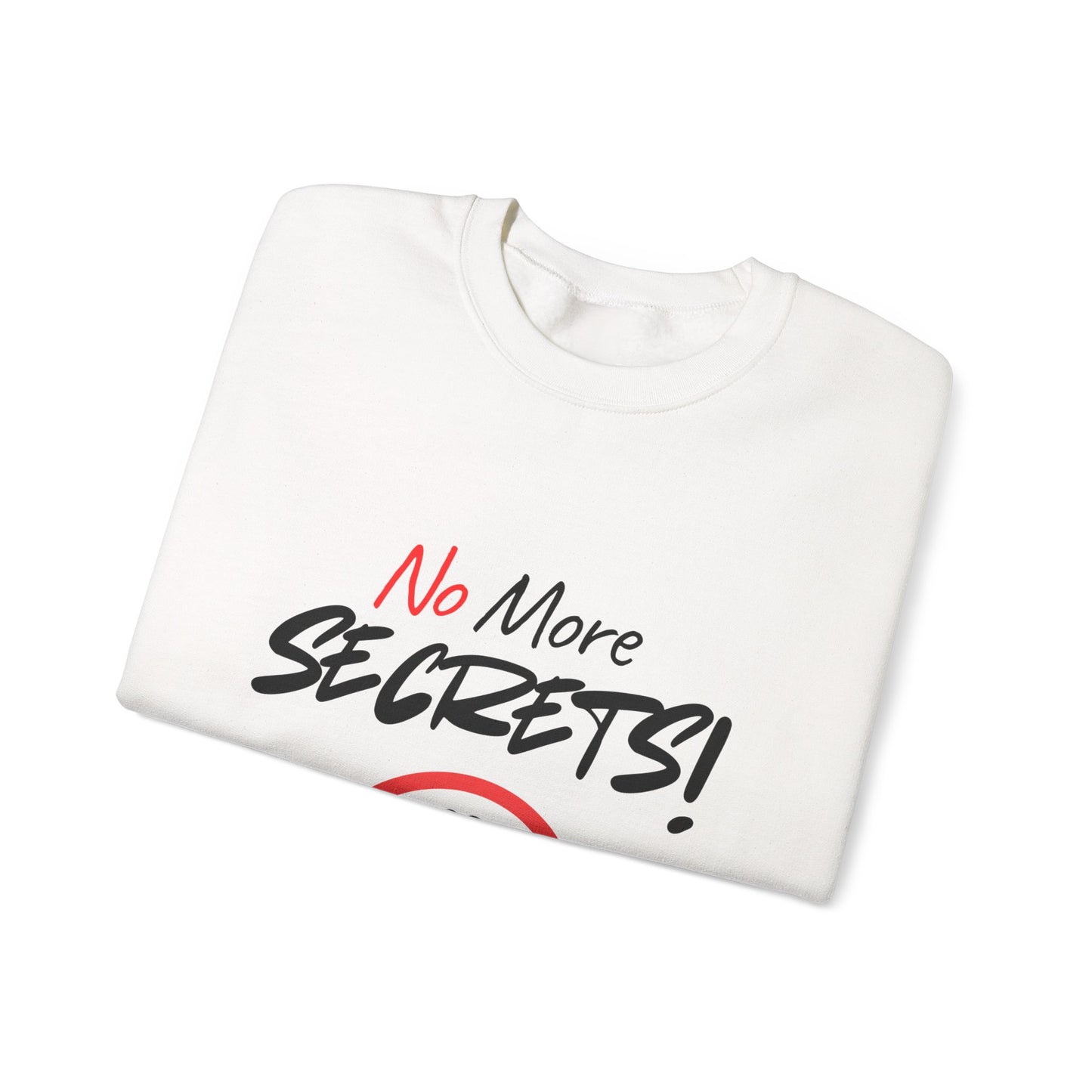 No More Secrets! Statement Sweatshirt | Unisex Crewneck Pullover, Truth Teller Gift, Relaxed Fit Sweater, Gift for [...]
