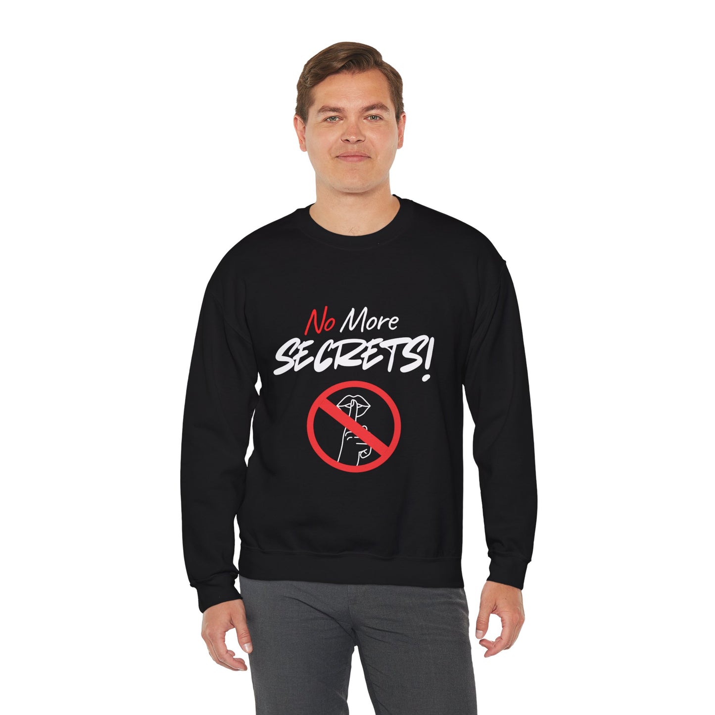No More Secrets! Statement Sweatshirt | Unisex Crewneck Pullover, Truth Teller Gift, Relaxed Fit Sweater, Gift for [...]