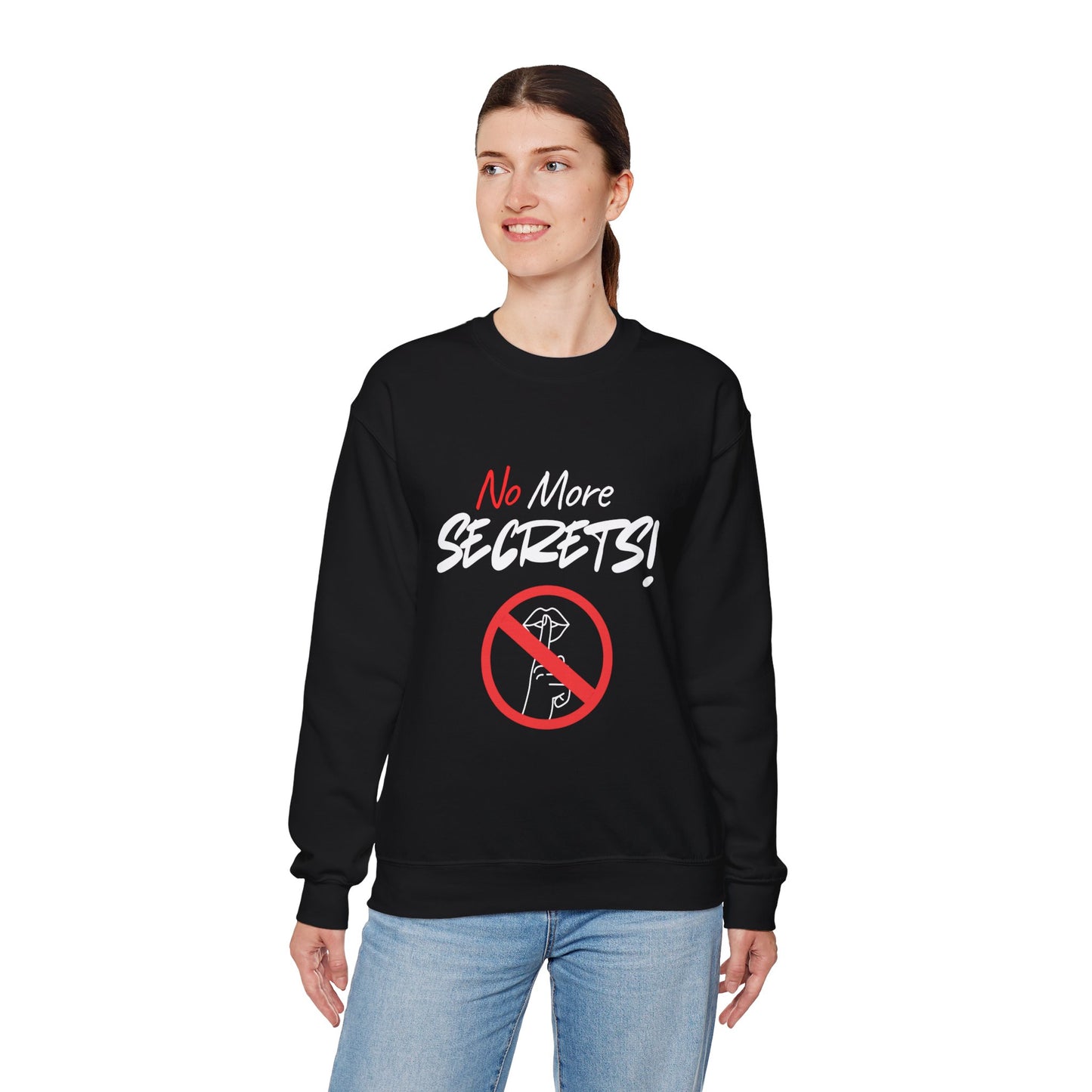 No More Secrets! Statement Sweatshirt | Unisex Crewneck Pullover, Truth Teller Gift, Relaxed Fit Sweater, Gift for [...]