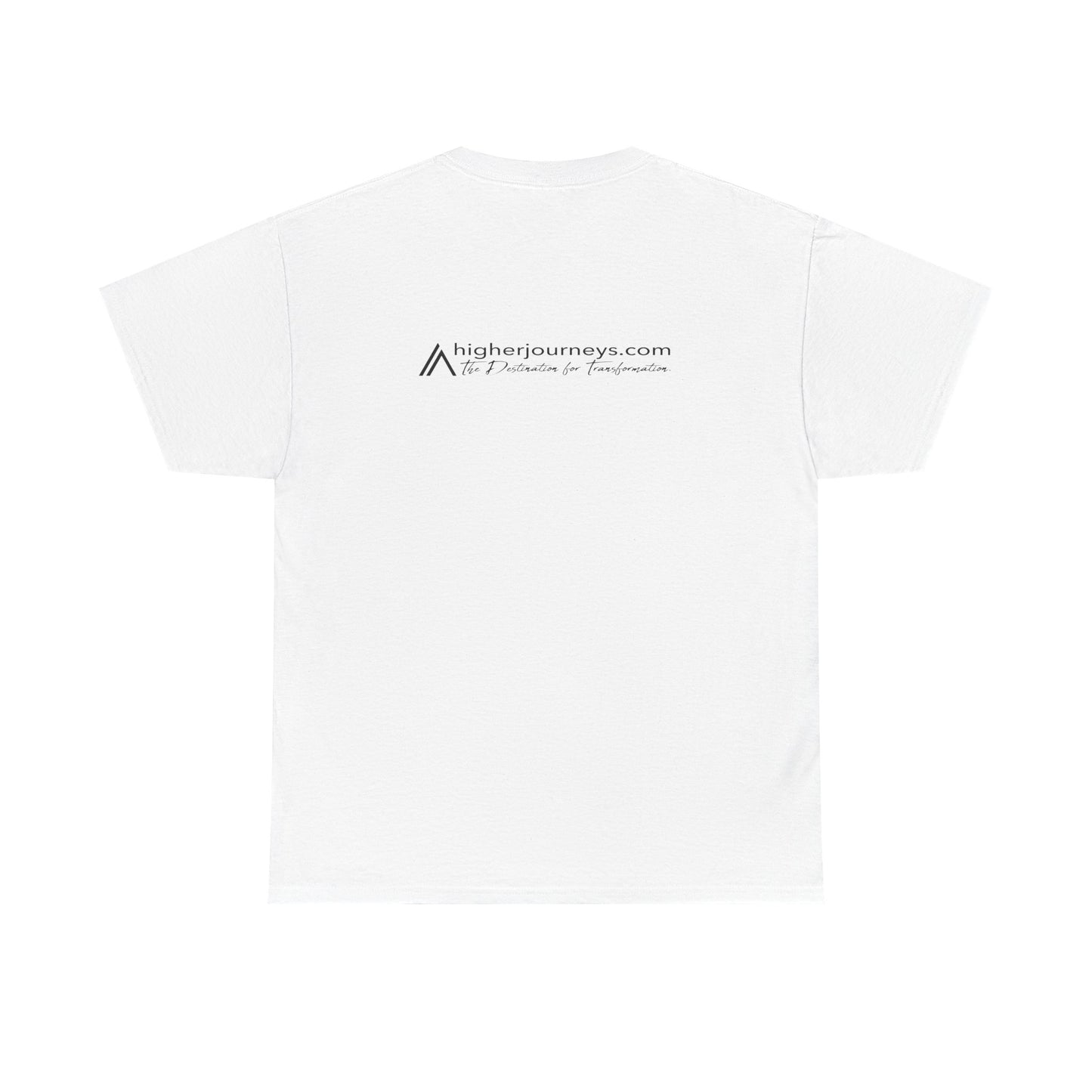 Higher Journey Unisex T-Shirt | I Choose the Higher Journey | Minimalist Spiritual T-Shirt for Conscious Living