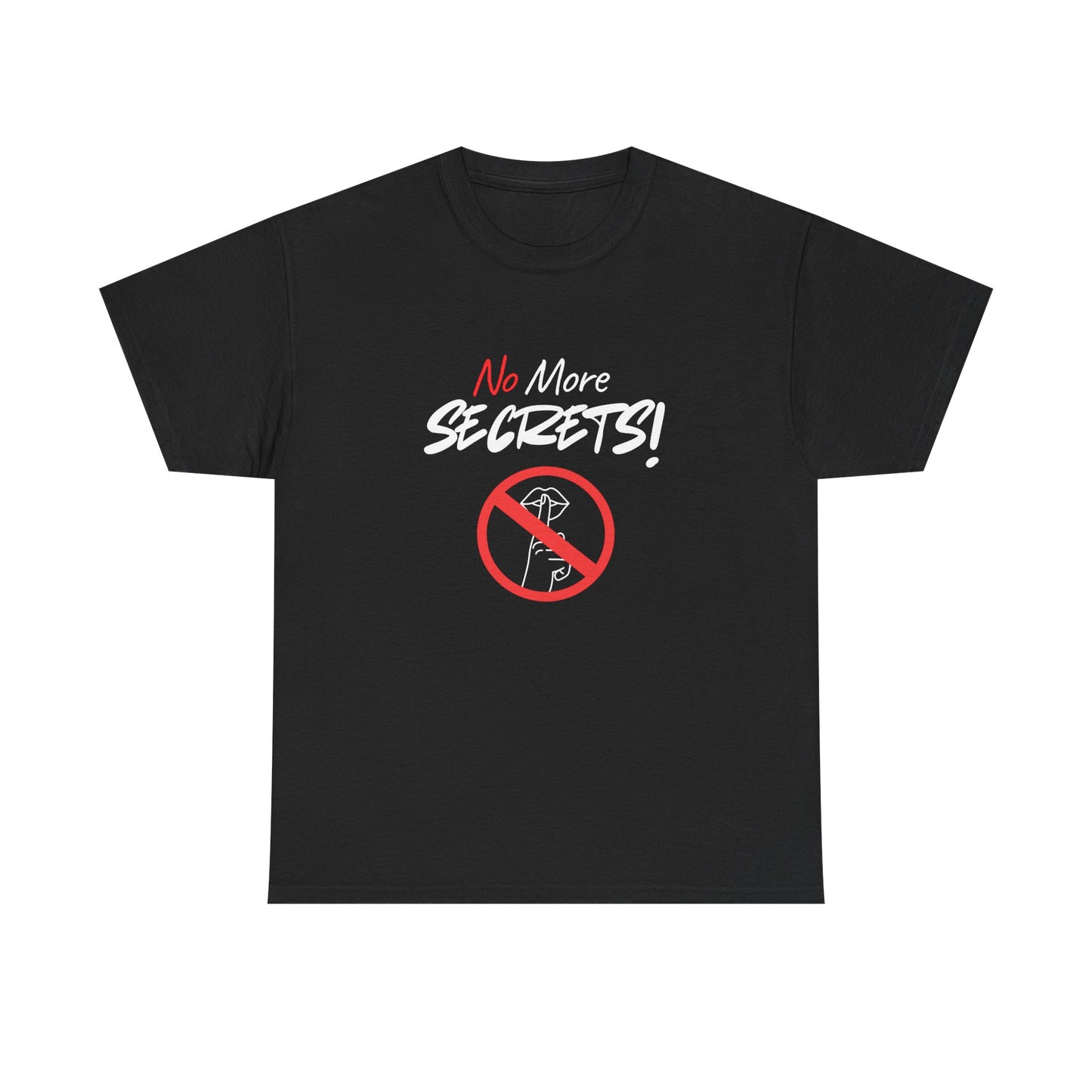 No More Secrets! Statement Tee | Unisex Crewneck, Truth Teller Gift, Relaxed Fit Tee, Gift for [...]