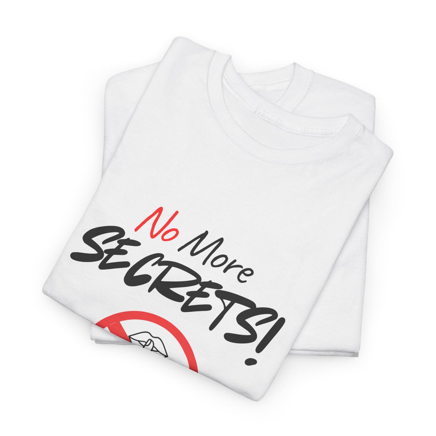 No More Secrets! Statement Tee | Unisex Crewneck, Truth Teller Gift, Relaxed Fit Tee, Gift for [...]