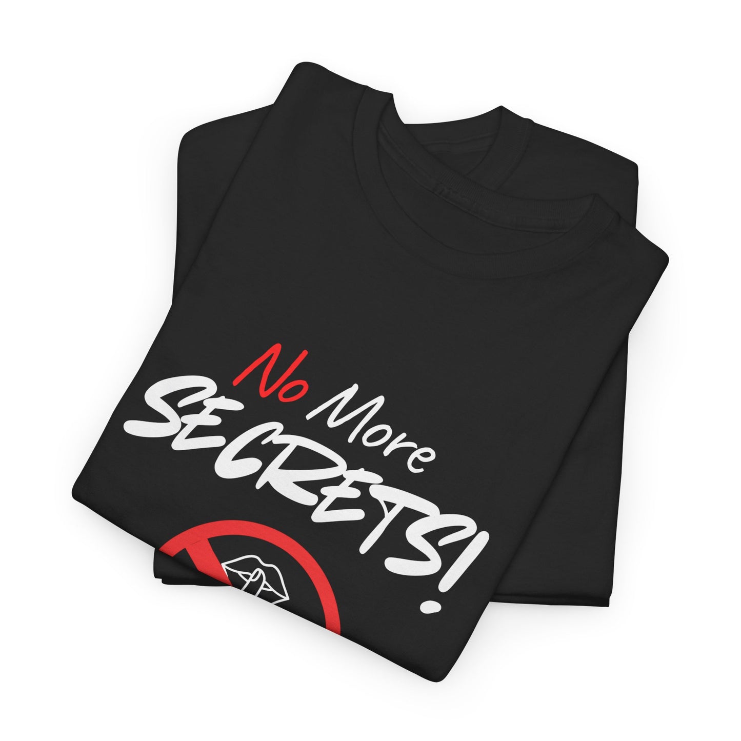 No More Secrets! Statement Tee | Unisex Crewneck, Truth Teller Gift, Relaxed Fit Tee, Gift for [...]