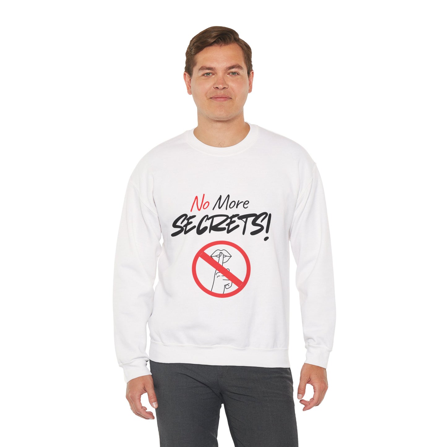 No More Secrets! Statement Sweatshirt | Unisex Crewneck Pullover, Truth Teller Gift, Relaxed Fit Sweater, Gift for [...]