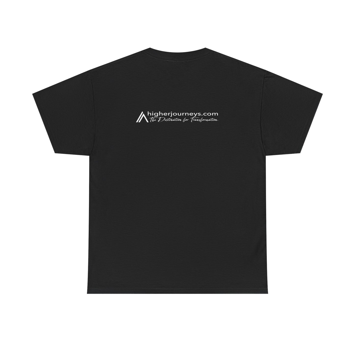 Higher Journey Unisex T-Shirt | I Choose the Higher Journey | Minimalist Spiritual T-Shirt for Conscious Living