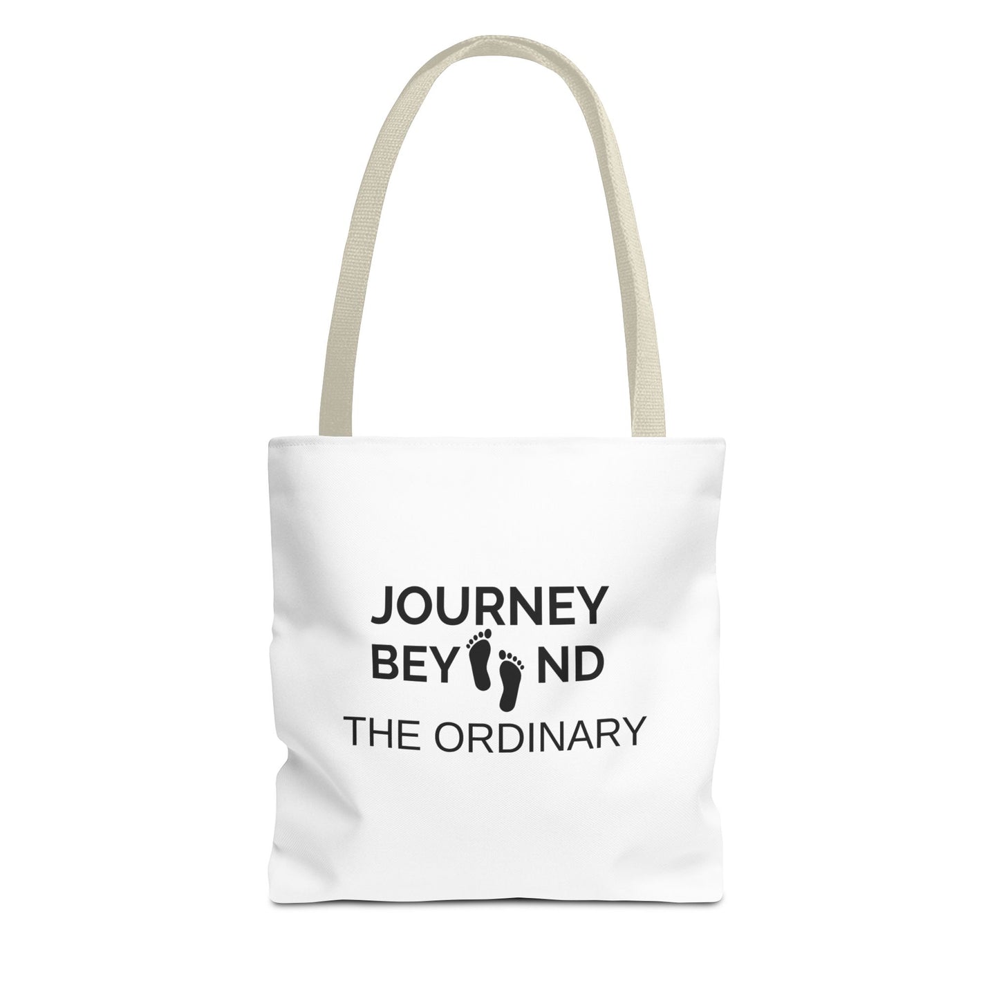 Conscious Living Tote Bag | Journey Beyond the Ordinary - Yoga,Meditation, Beach