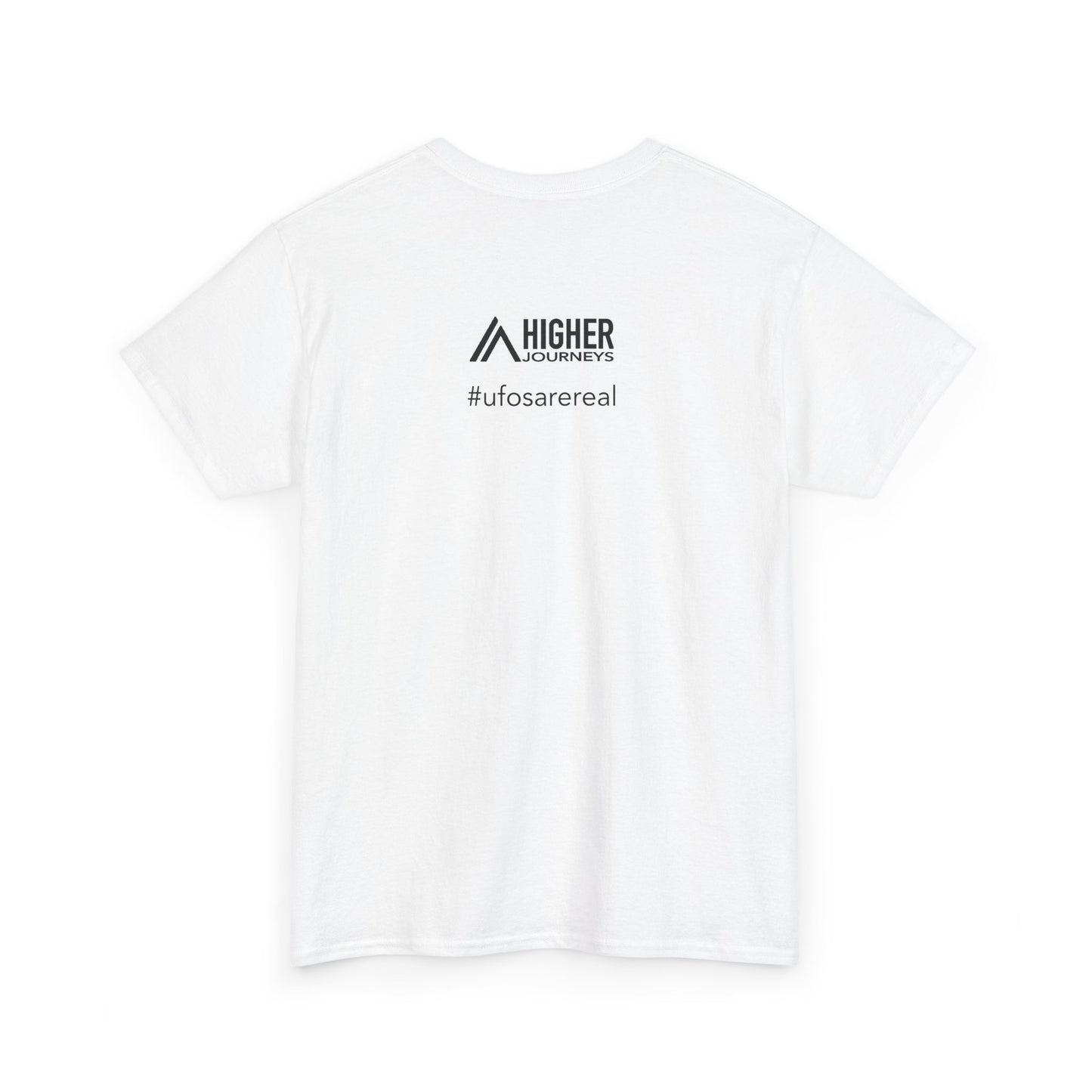 Breaking News: UFOs Are Real – Unisex Heavy Cotton Tee (Black)