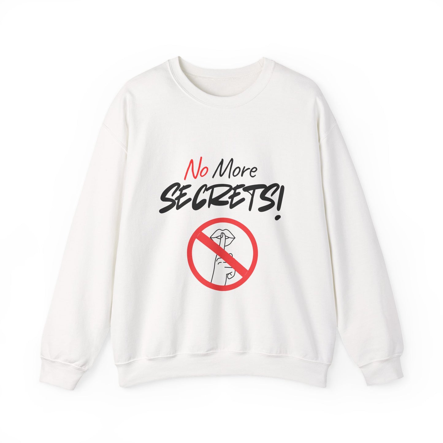 No More Secrets! Statement Sweatshirt | Unisex Crewneck Pullover, Truth Teller Gift, Relaxed Fit Sweater, Gift for [...]