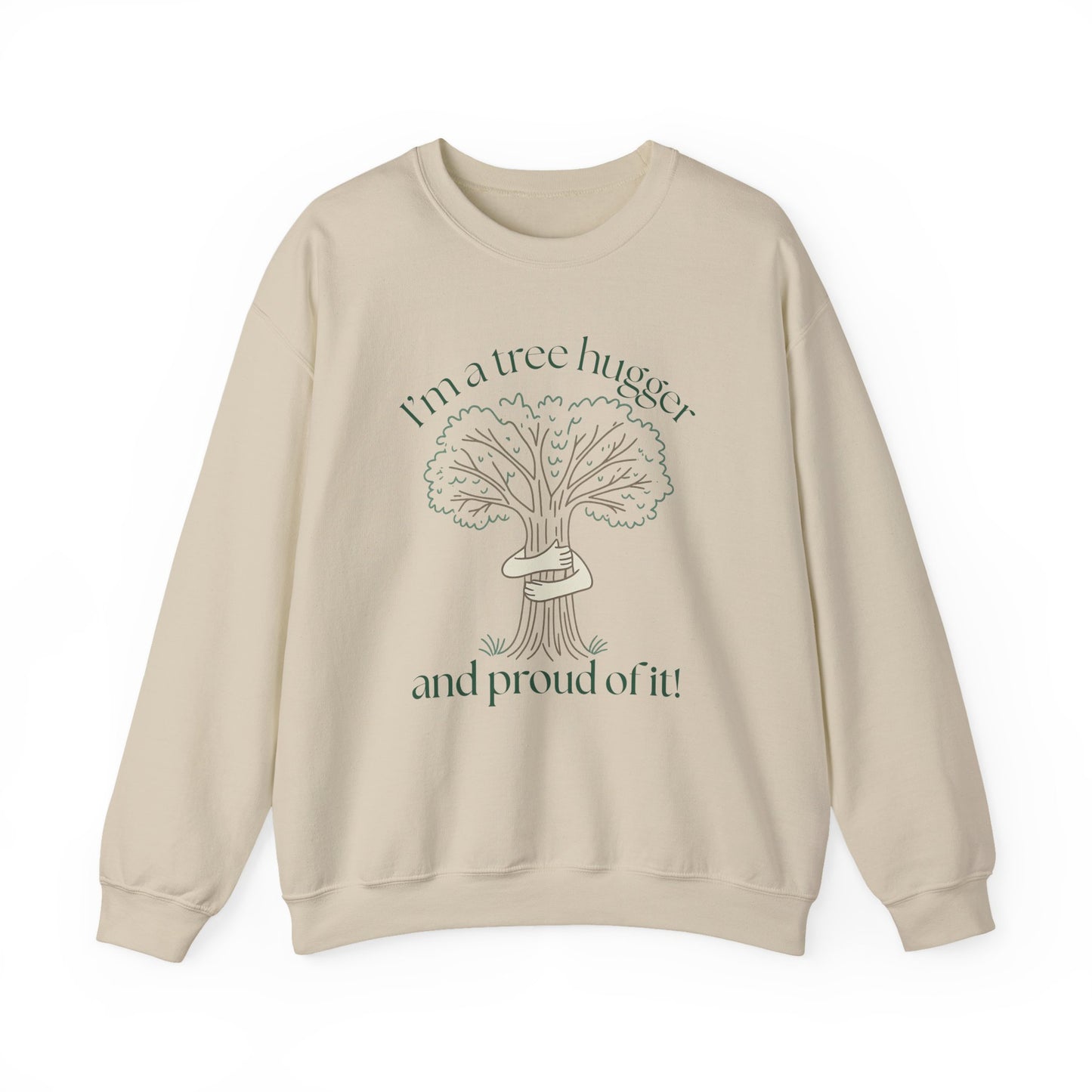 Eco-Friendly Tree Hugger Sweatshirt | Unisex Crewneck Pullover, Nature Lover Gift, Earth Day Apparel, Relaxed Fit Sweater, Gift for [...]