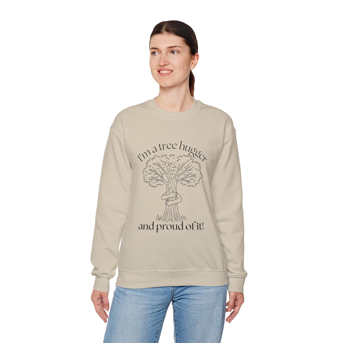 Eco-Friendly Tree Hugger Sweatshirt | Unisex Crewneck Pullover, Nature Lover Gift, Earth Day Apparel, Relaxed Fit Sweater, Gift for [...]