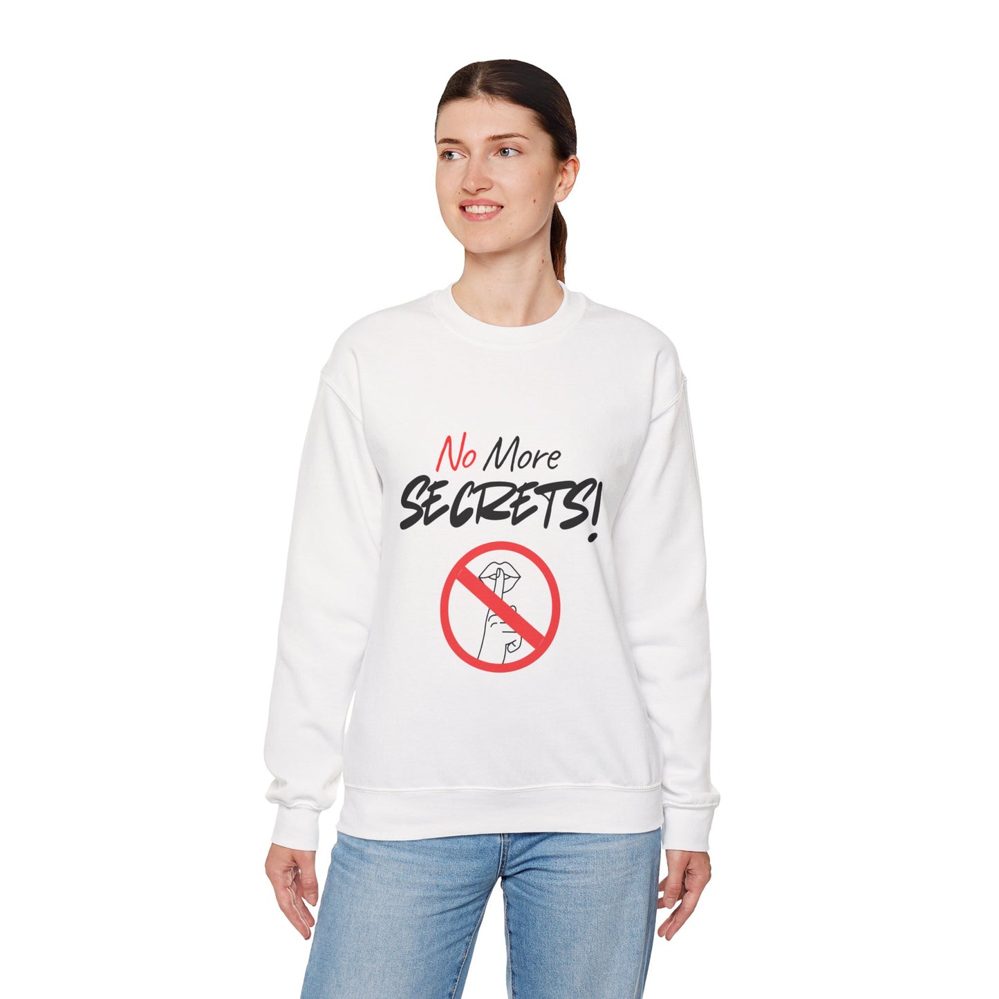 No More Secrets! Statement Sweatshirt | Unisex Crewneck Pullover, Truth Teller Gift, Relaxed Fit Sweater, Gift for [...]